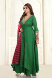 Deep Green Anarkali