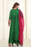 Deep Green Anarkali