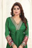 Deep Green Anarkali