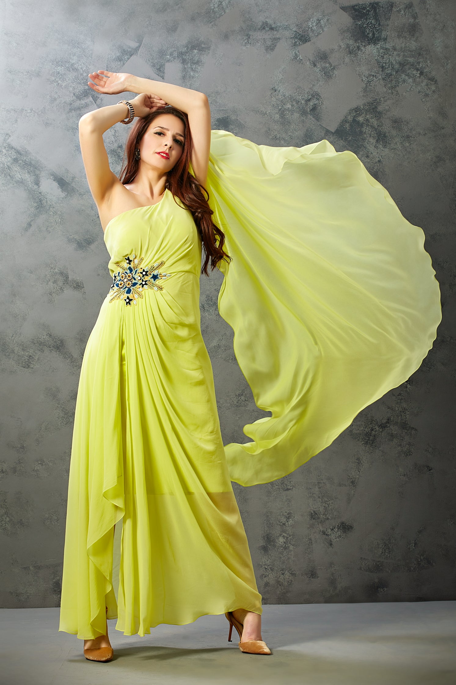 Buy Yellow Dresses & Gowns for Women by Zeelpin Online | Ajio.com